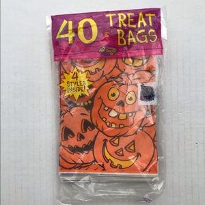 Vintage Halloween Pumpkin Trick OrTreat Bags With 4 Designs 1995 40 Trea…